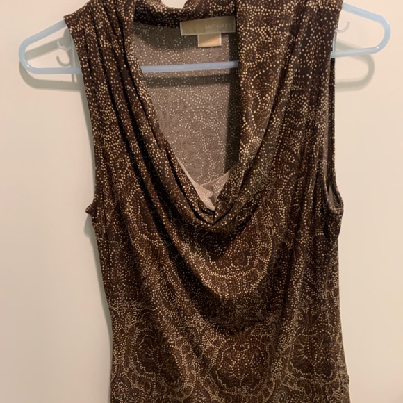 Michael Kors Brown Top size S - Picture 2 of 4